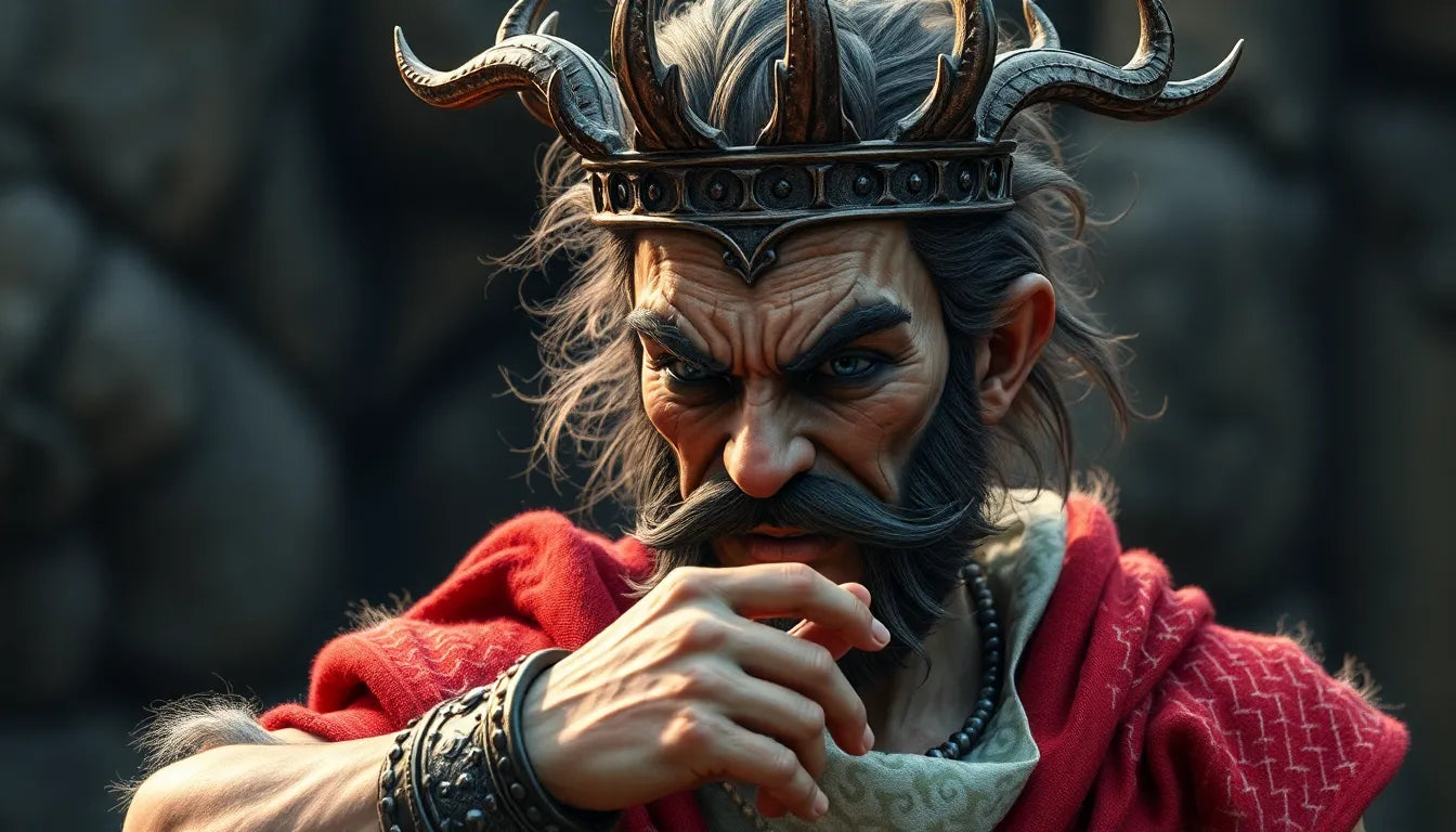 Hunchback king: a journey through fiction and fantasy - Illustration