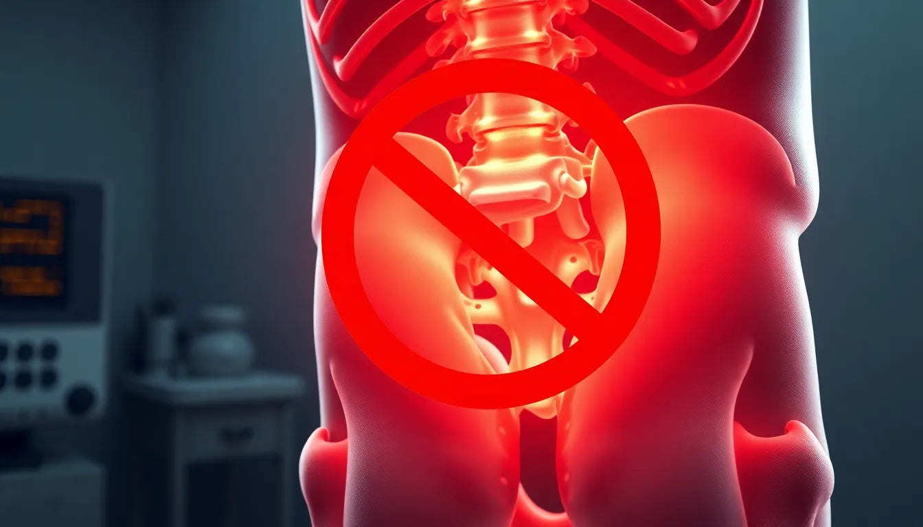 When to consider surgery for a herniated disc in the lower back - Illustration