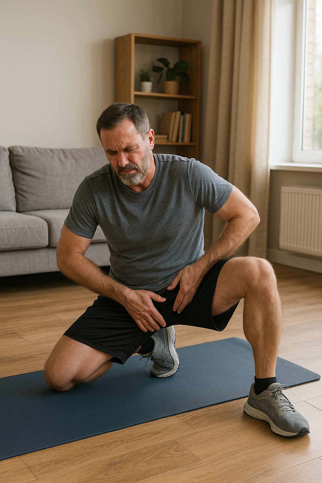 Ease the Ache: Exercises for Pinched Nerve Relief in the Groin - Illustration