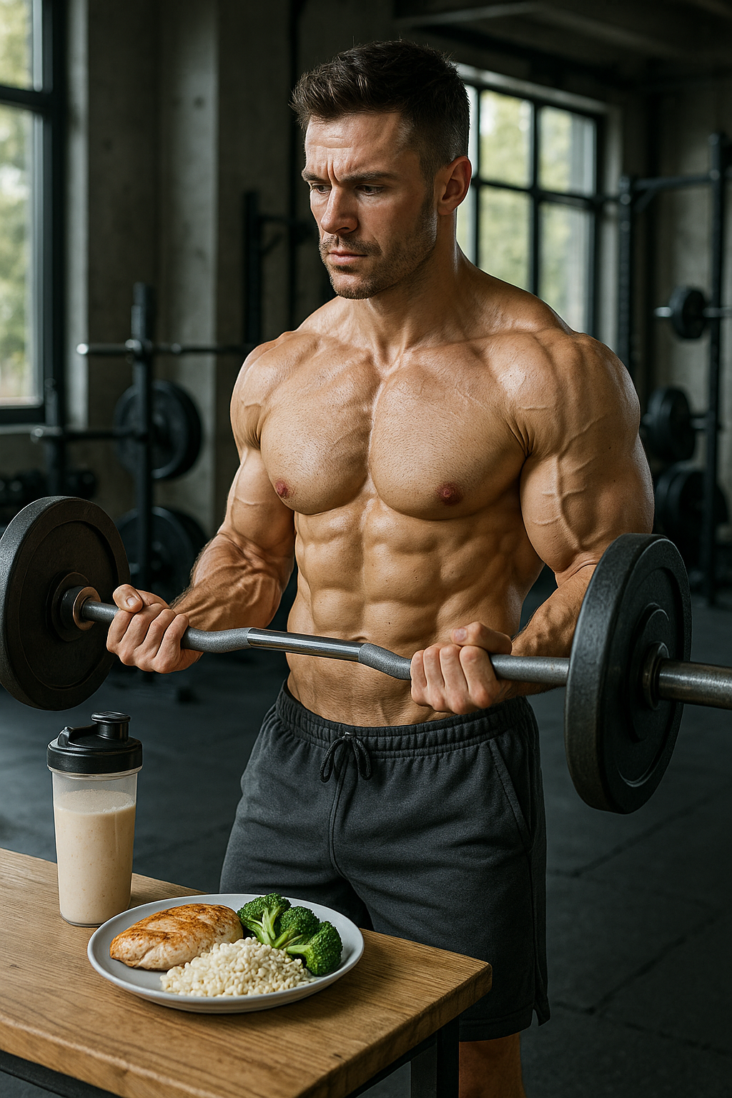 Unlock Your Best Body: Build Muscle and Shed Fat Simultaneously - Illustration