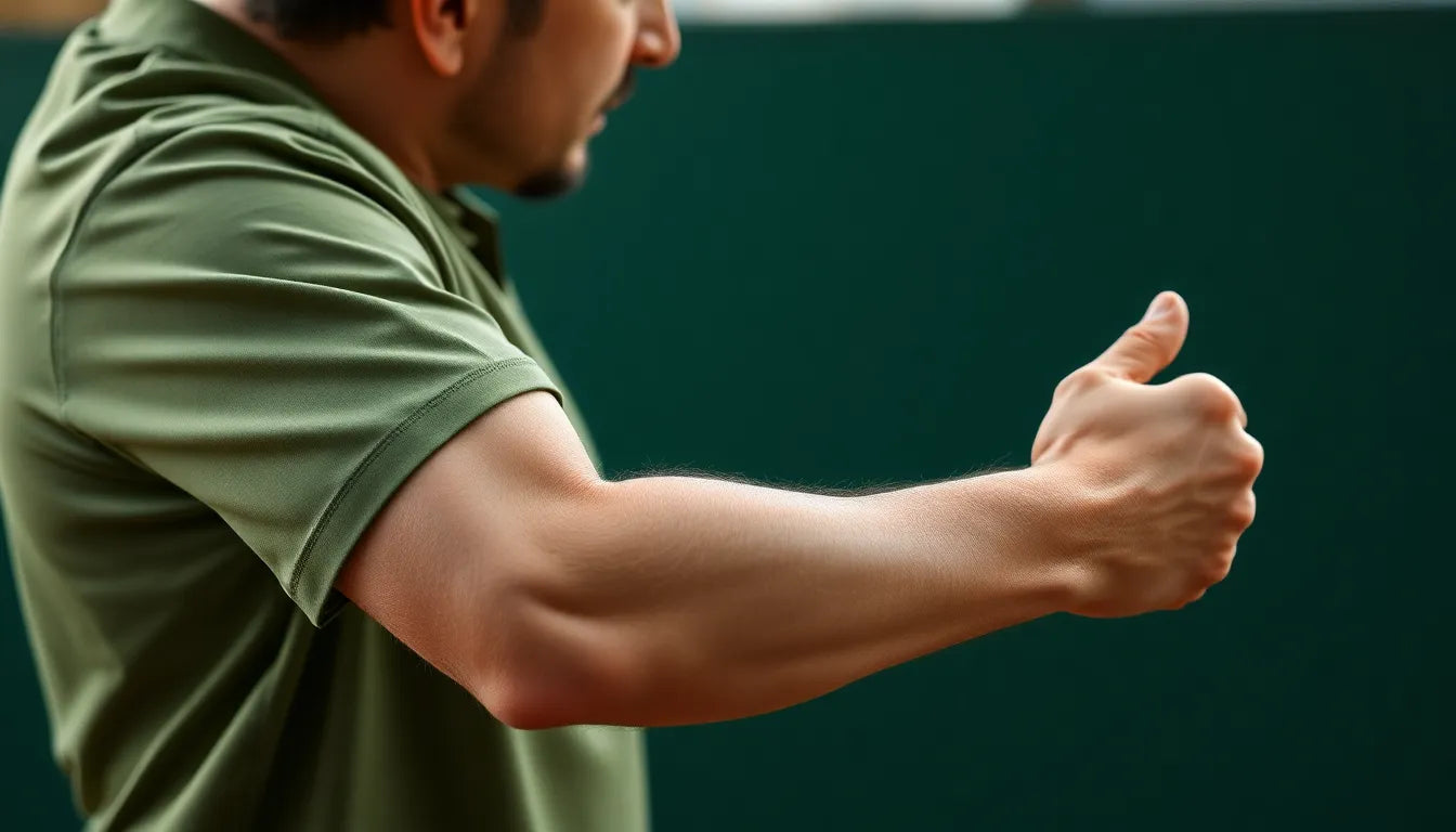 Tennisalbue øvelser: Practice reader's guide to pain-free playing - Illustration