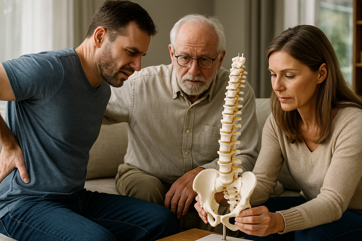 Unpacking the genetic link: do herniated discs run in your family? - Illustration