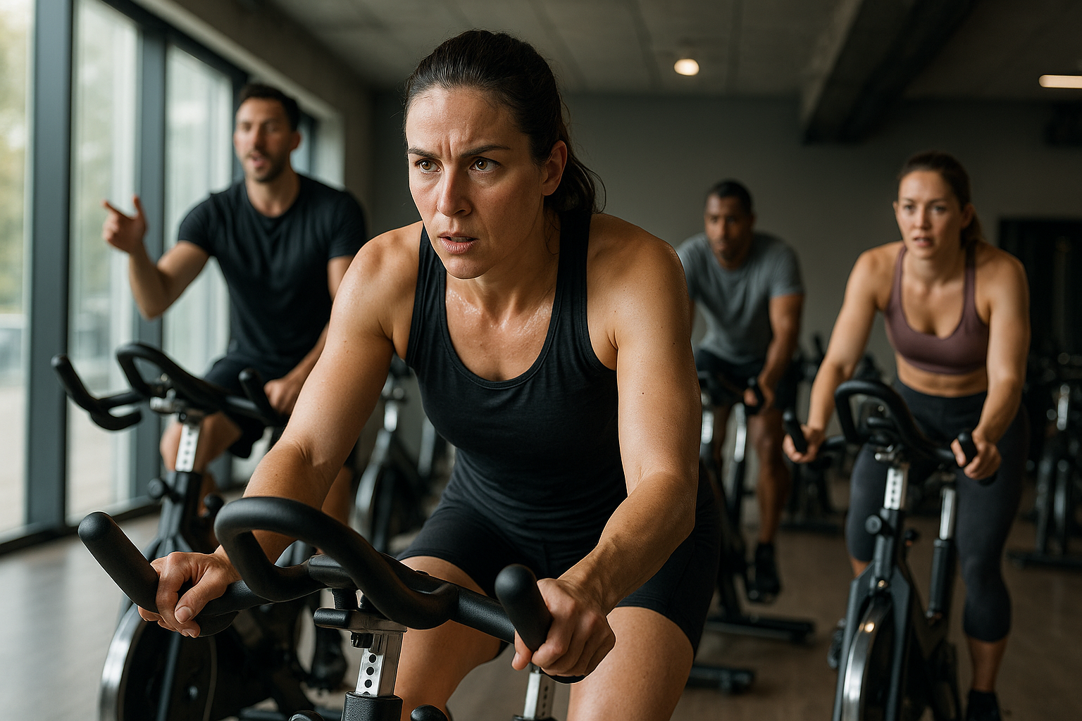 Discover the Spin: Unveiling the World of Indoor Cycling - Illustration