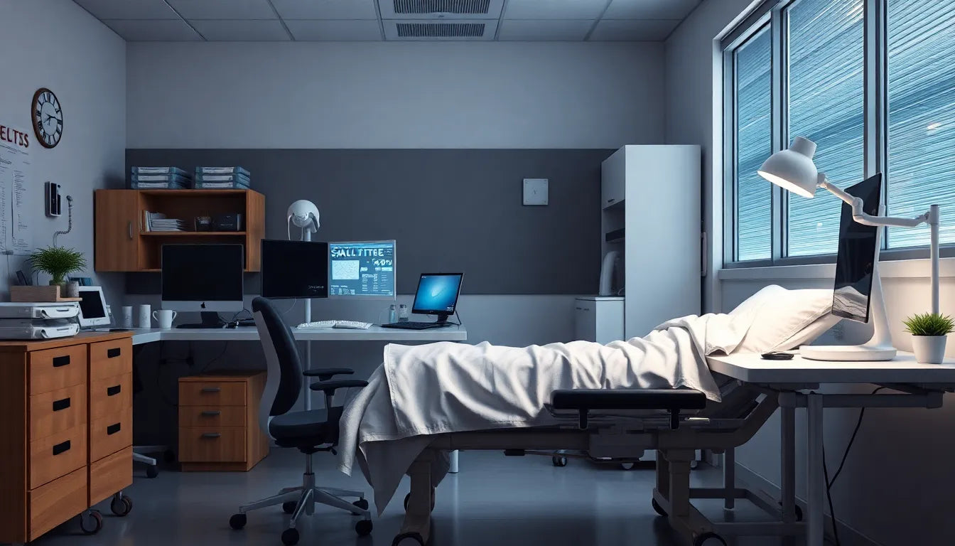 Transforming Healthcare with Ergonomics for a Pain-Free Future - Illustration