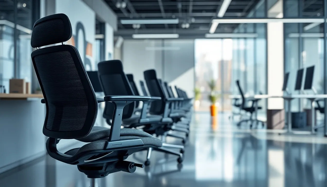 Discover Comfort: Transform Your Workspace with an Ergonomics Office Chair - Illustration