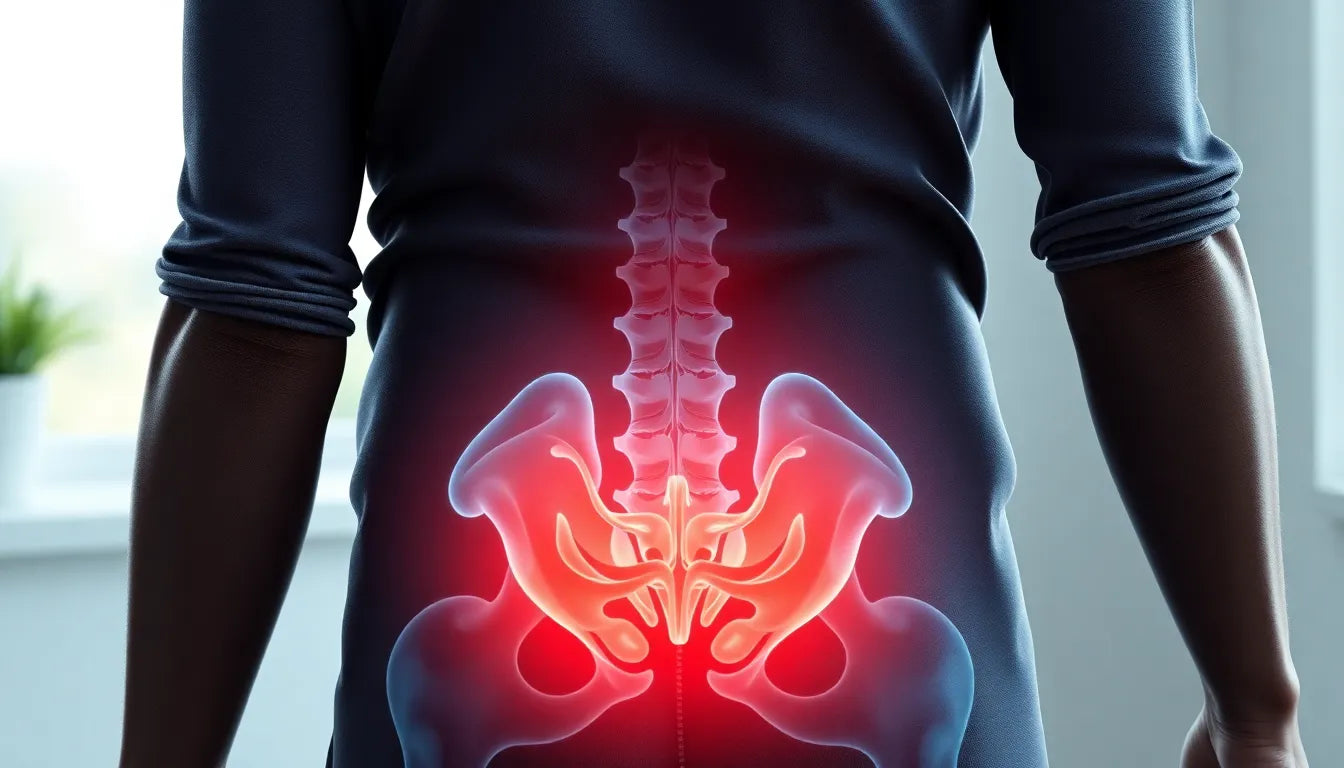 Find lindring for smerter i hoften og lænden med disse løsninger - Illustration