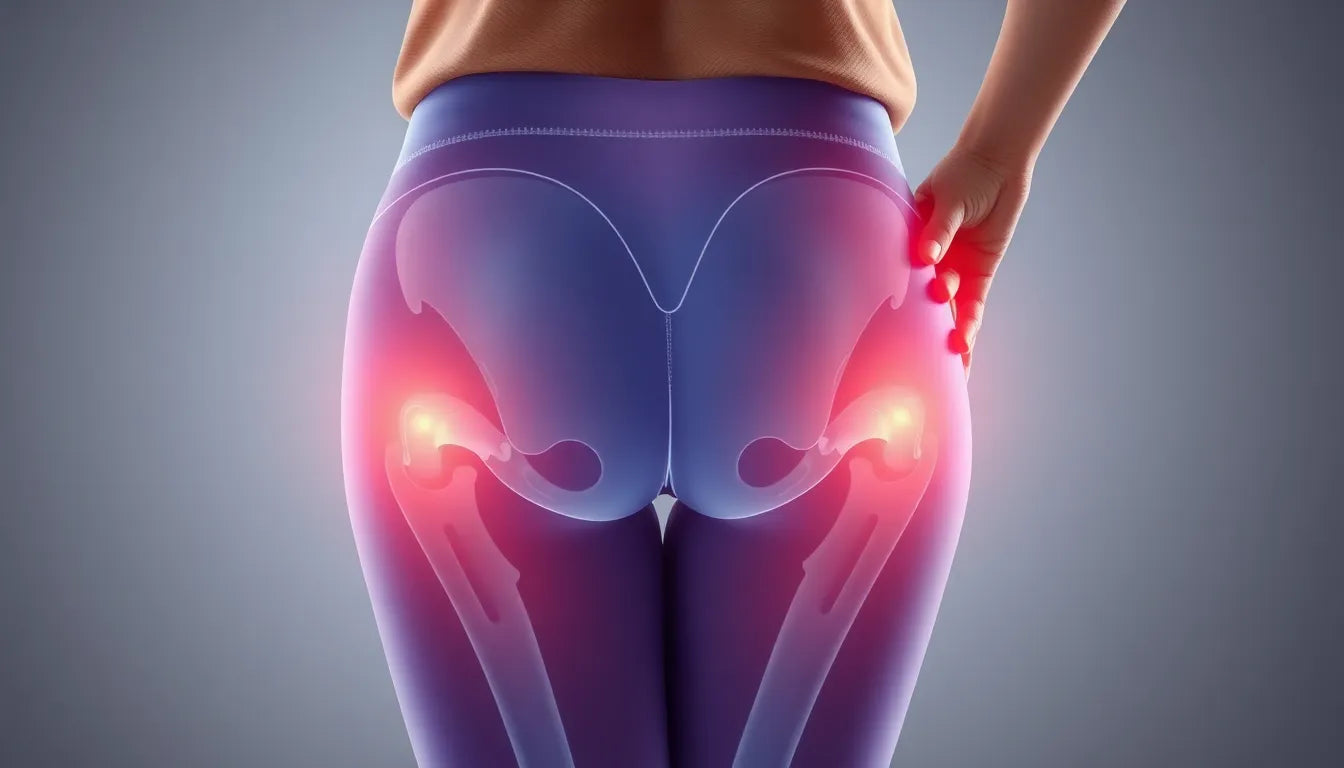 Relieve Hip Pain with These Gentle Exercises - Illustration