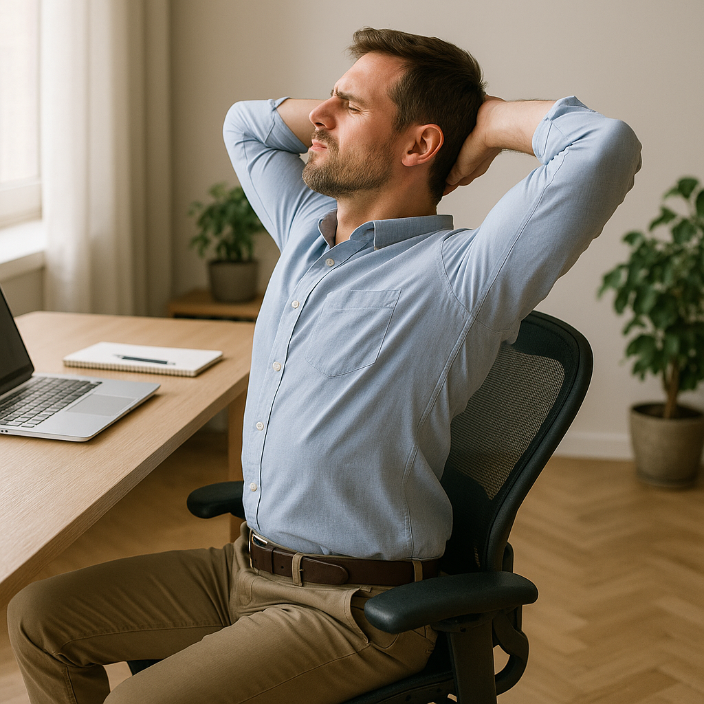 Stretch Your Way to a Pain-Free Back - Illustration