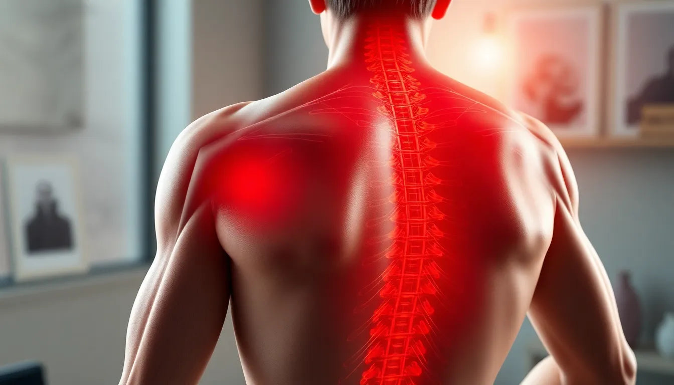 Find lindring for rygsmerter ved dyb vejrtrækning i dag - Illustration