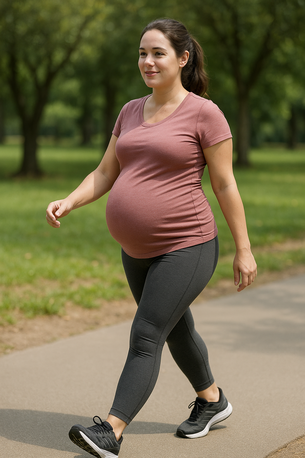 Stay Active and Safe: Your Pregnancy Fitness Journey - Illustration