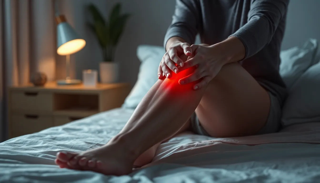 Find lindring fra smerter i knæet ved hvile: Sådan får du ro og komfort - Illustration