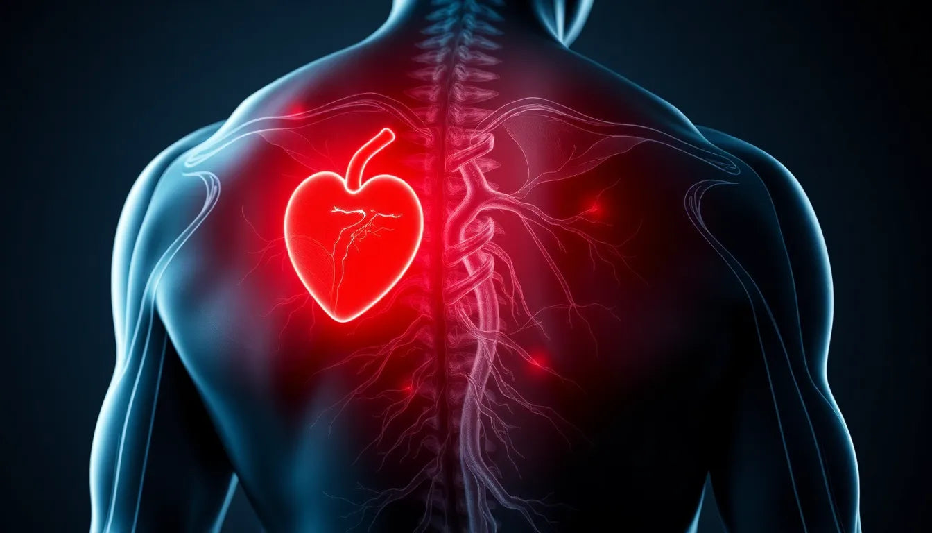 Når rygsmerter afslører hjertesymptomer: Hvad du skal vide - Illustration