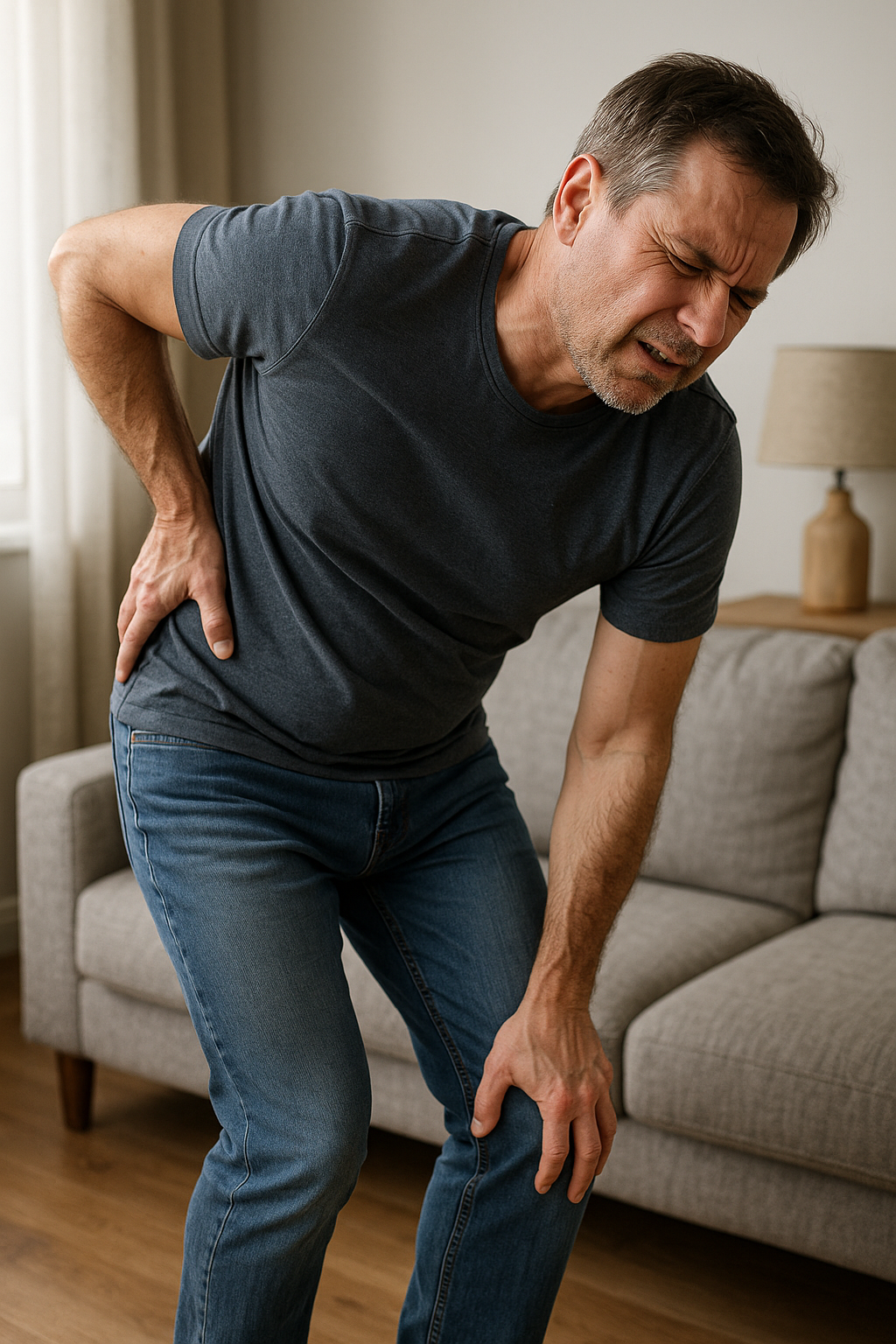 Conquer the Pain: Understanding Lower Back Pain Radiating Down the Leg - Illustration