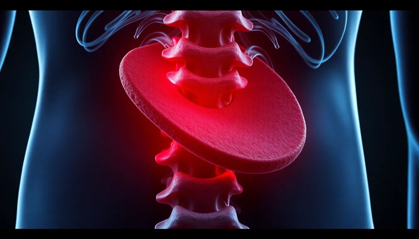 Finding Relief from an Acute Herniated Disc: Your Path to Pain-Free Living - Illustration