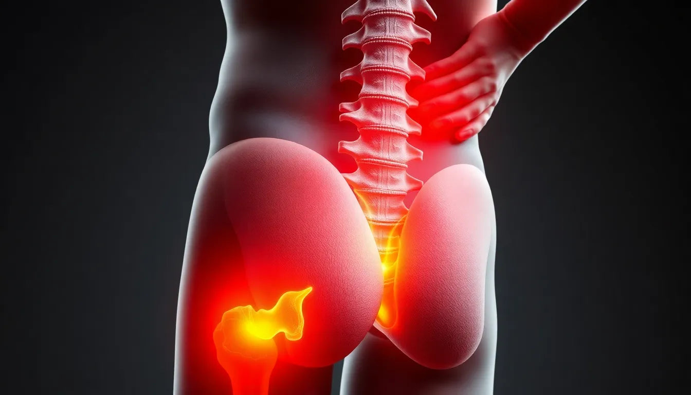 Find Relief from a Pinched Sciatic Nerve with Simple Solutions - Illustration