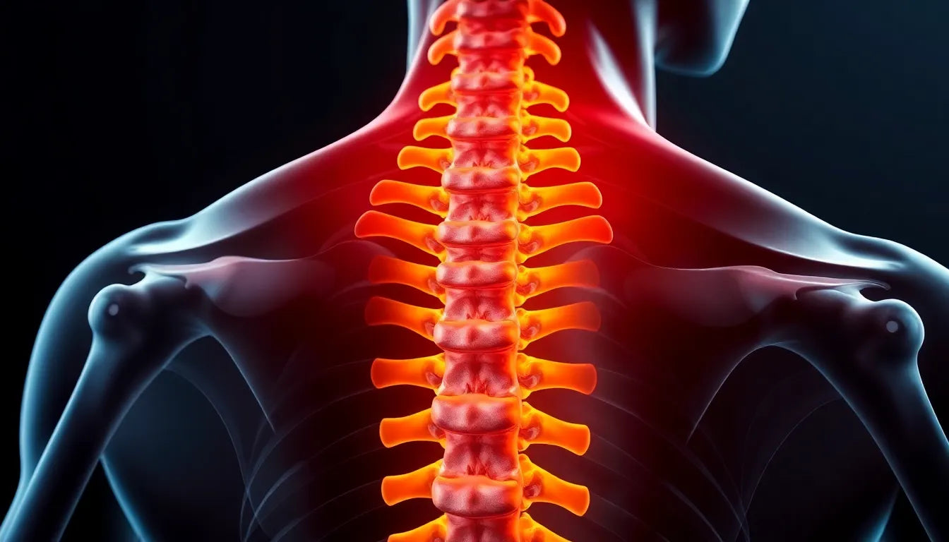 Discover Relief from Pain Between Your Shoulder Blades - Illustration