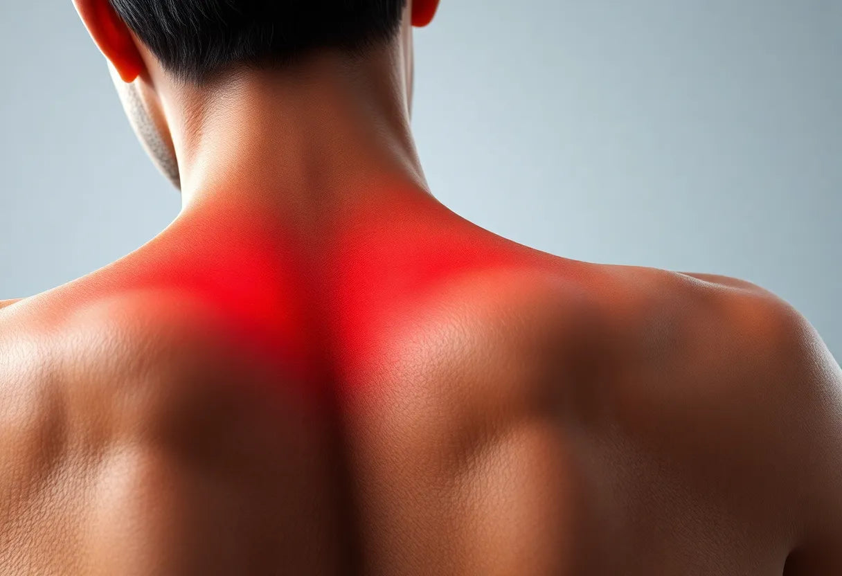 Banish the Burn: Say Goodbye to Tension Between Shoulder Blades - Illustration