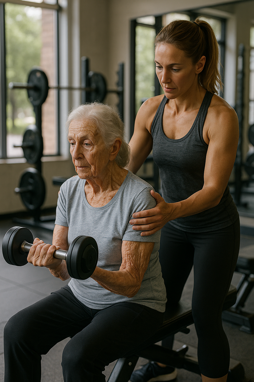 Strength training: your ally against osteoporosis - Illustration