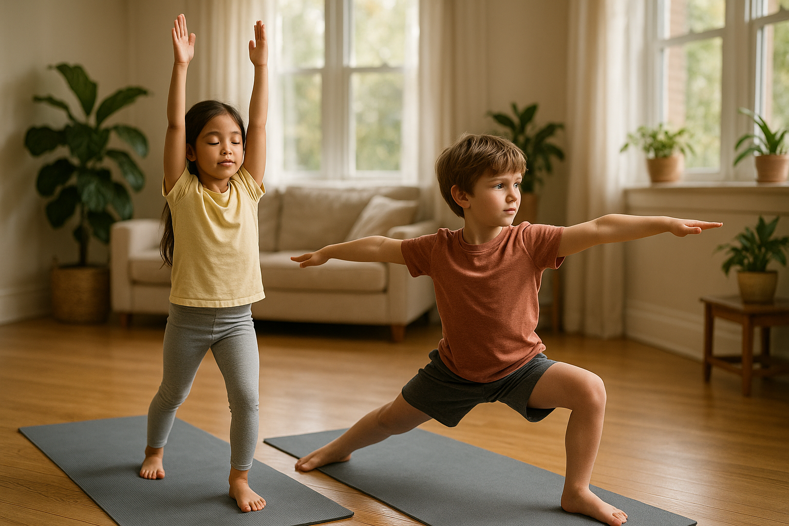Unlock the Joy of Yoga for Little Yogis - Illustration