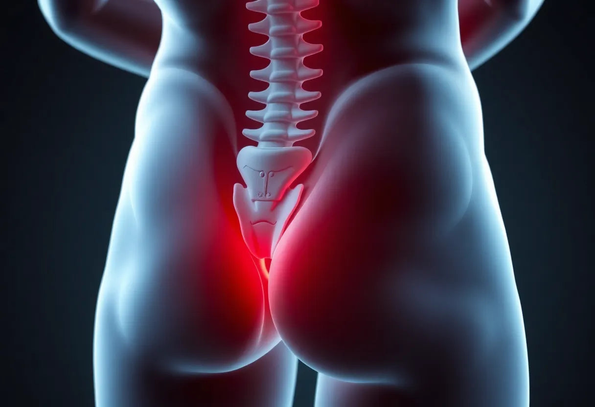 Find Soothing Relief with Simple Tailbone Pain Solutions - Illustration