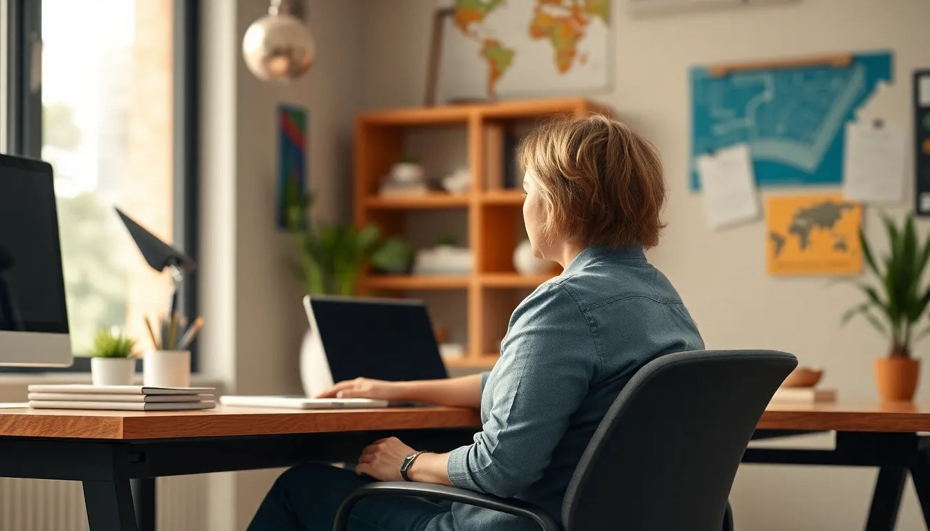 Når jeg sidder ned: Find vejen til smertefrihed og komfort - Illustration