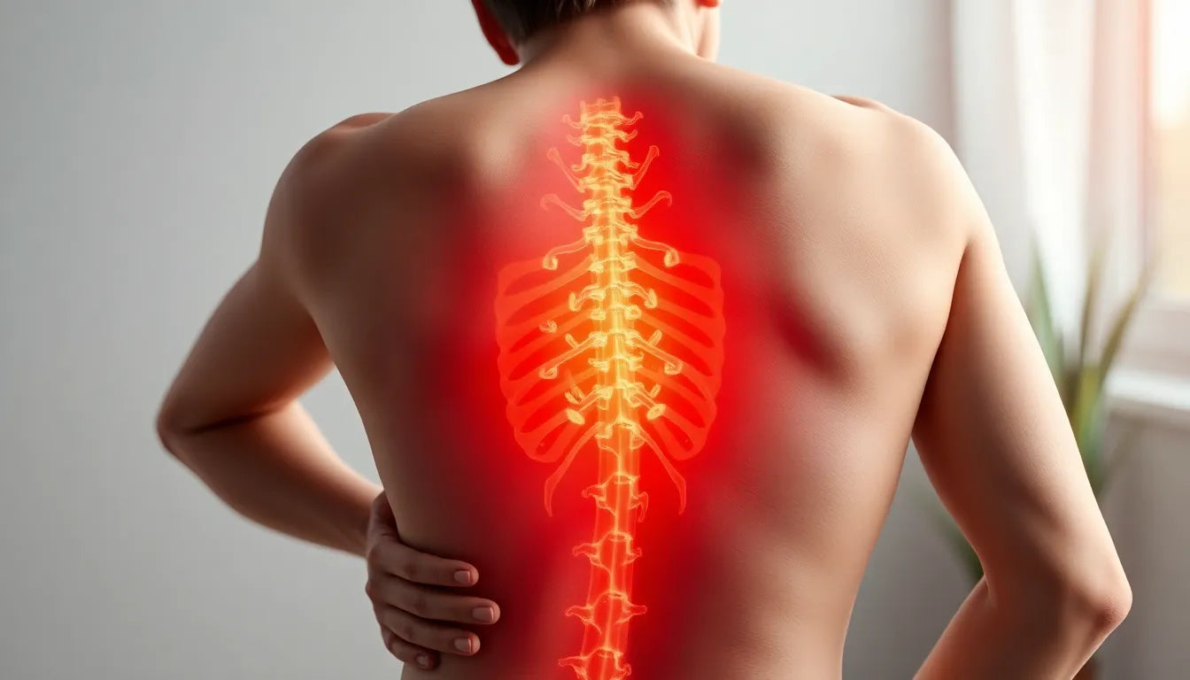 Når nyresten giver smerter i ryggen: Sådan lindrer du det effektivt - Illustration