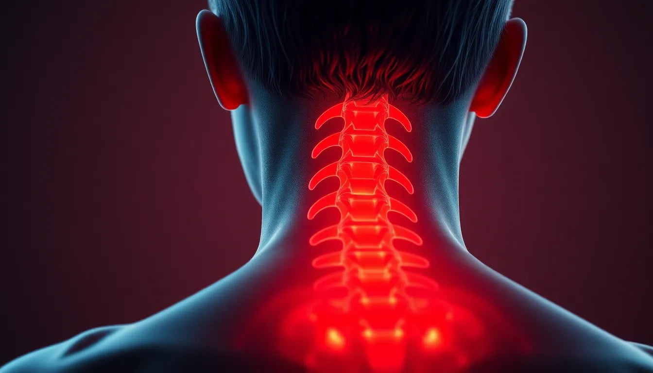 Unmasking the silent signs of a herniated disc in your neck - Illustration