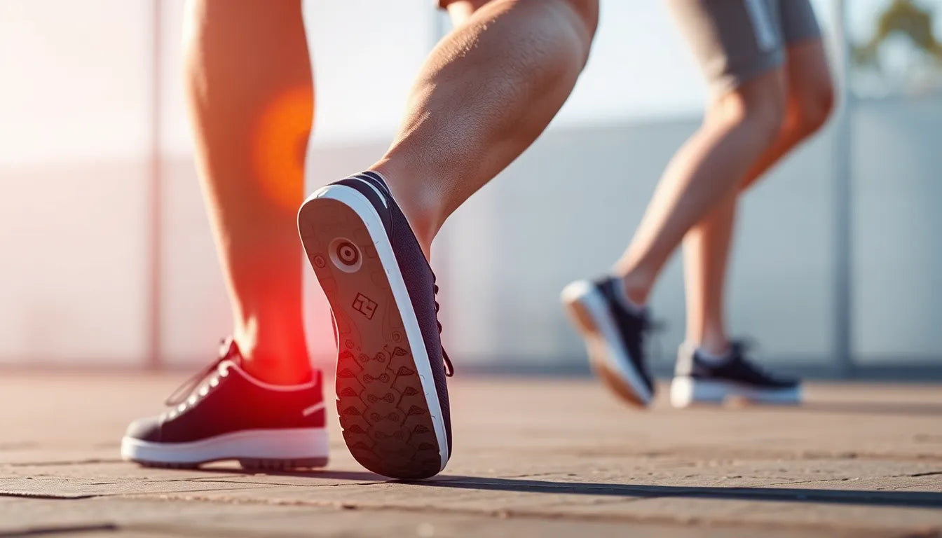 Tag afsked med knæsmerter når du går: En guide til lindring og forebyggelse - Illustration