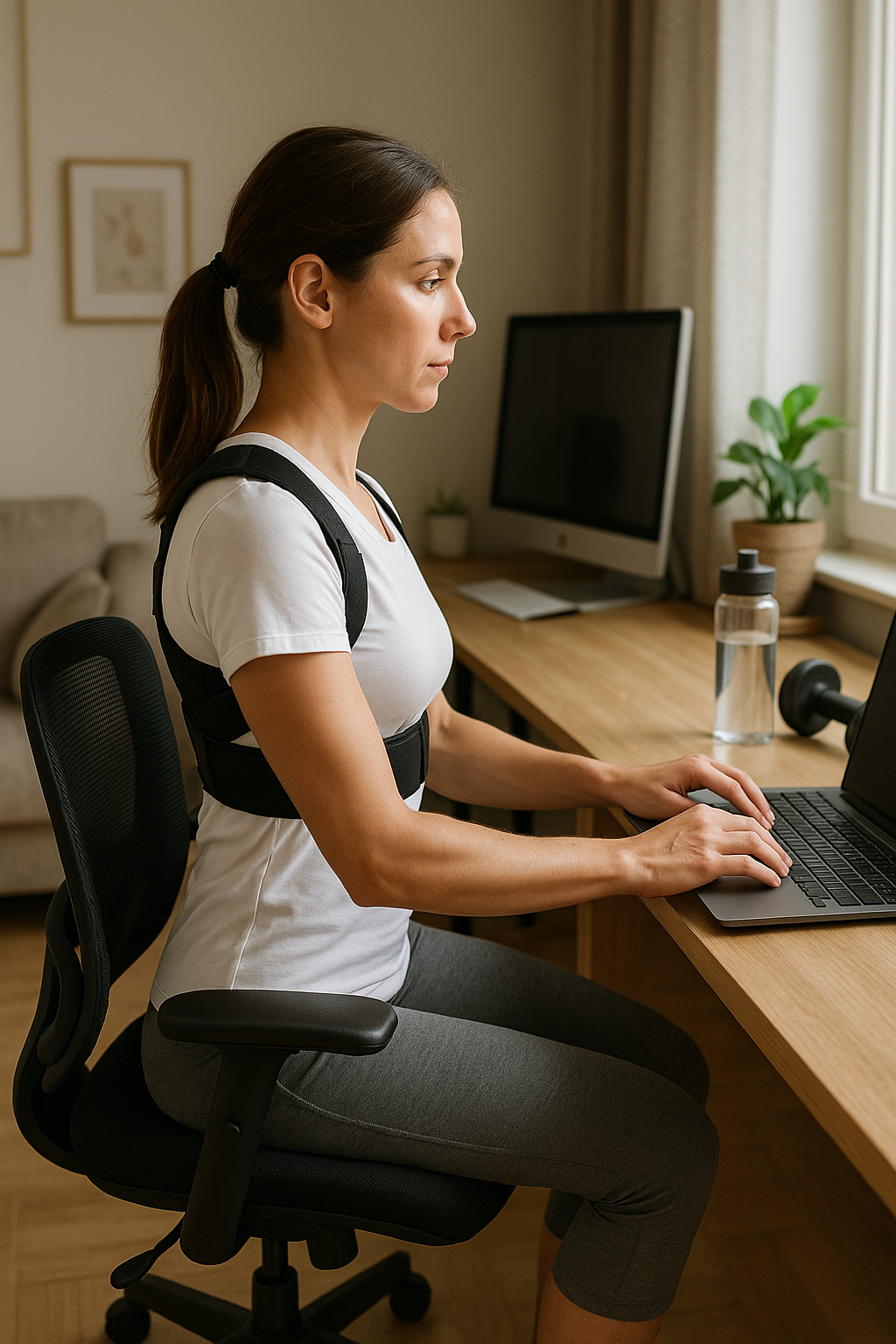 Transform your posture with simple daily habits - Illustration