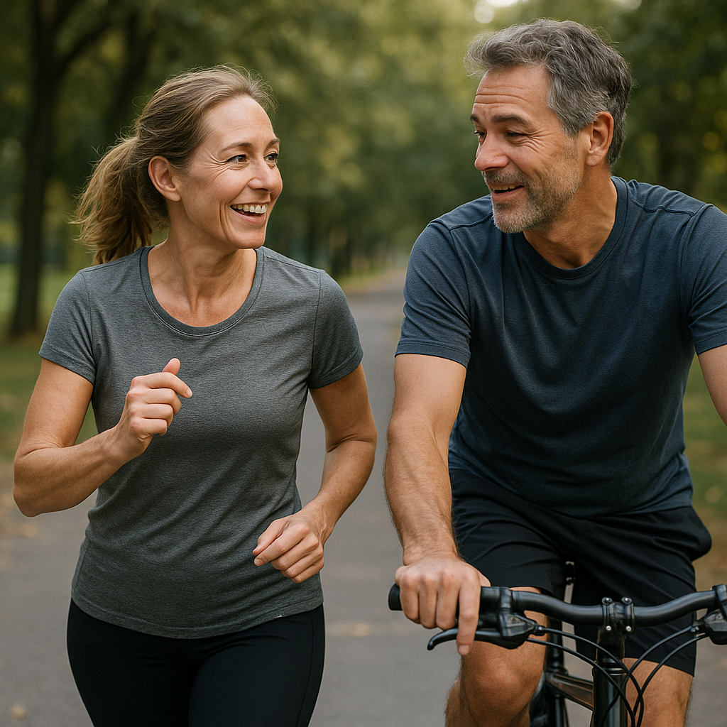 Discover the Secret to Moderate Exercise for a Healthier Life - Illustration