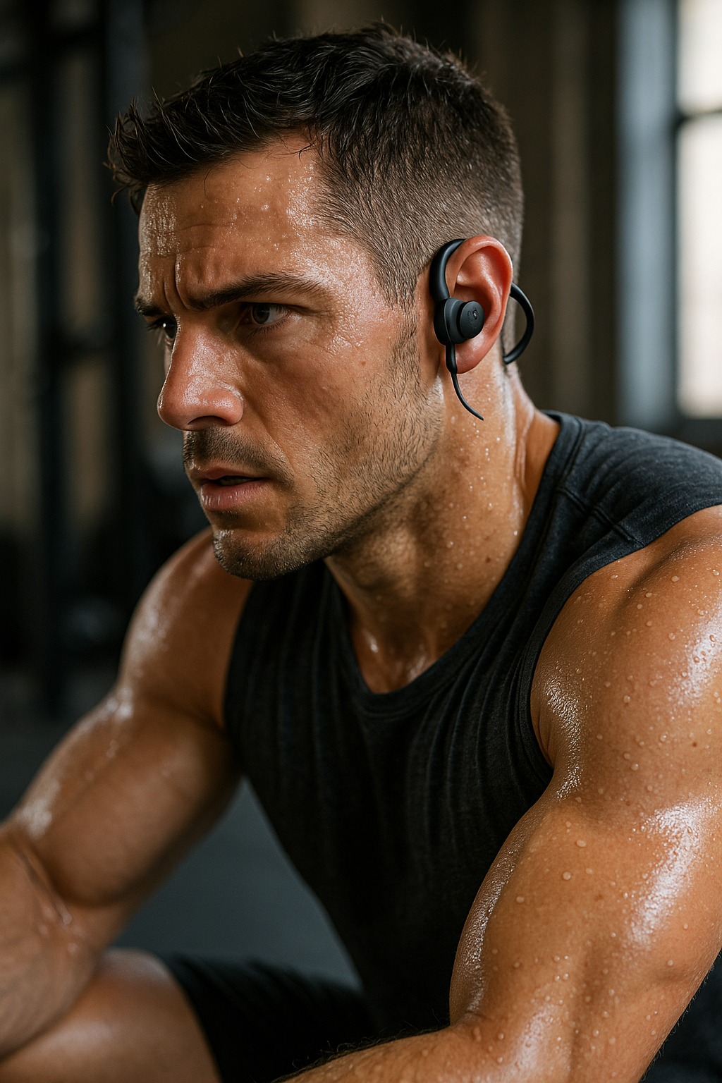 Elevate Your Workout with the Perfect Training Headphones - Illustration