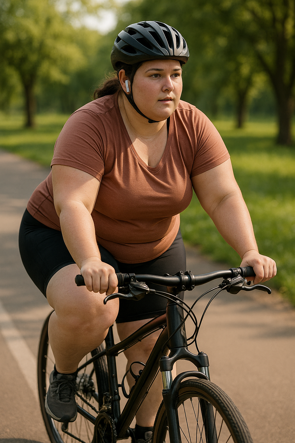 Pedal Your Way to Weight Loss: The Power of Cycling - Illustration