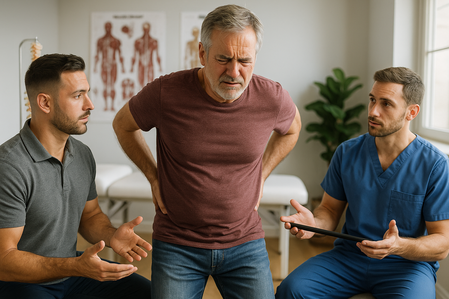 Choosing the Right Path: Sciatica Relief from Chiropractors and Physiotherapists - Illustration