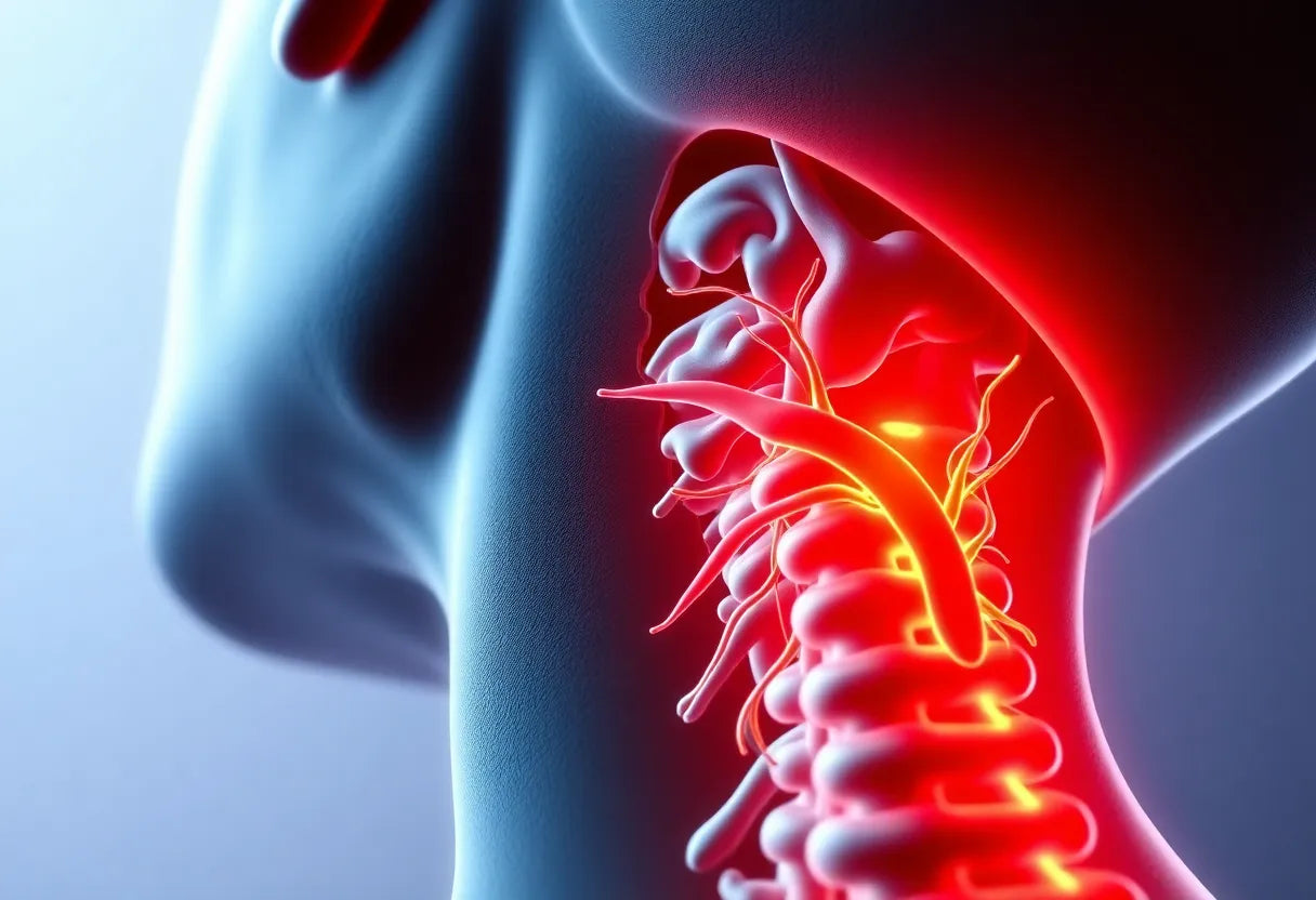 Spot the Warning Signs of a Pinched Nerve in Your Neck - Illustration