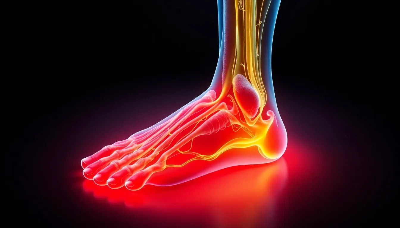 Finding Relief: Understanding Sciatic Nerve Foot Pain - Illustration