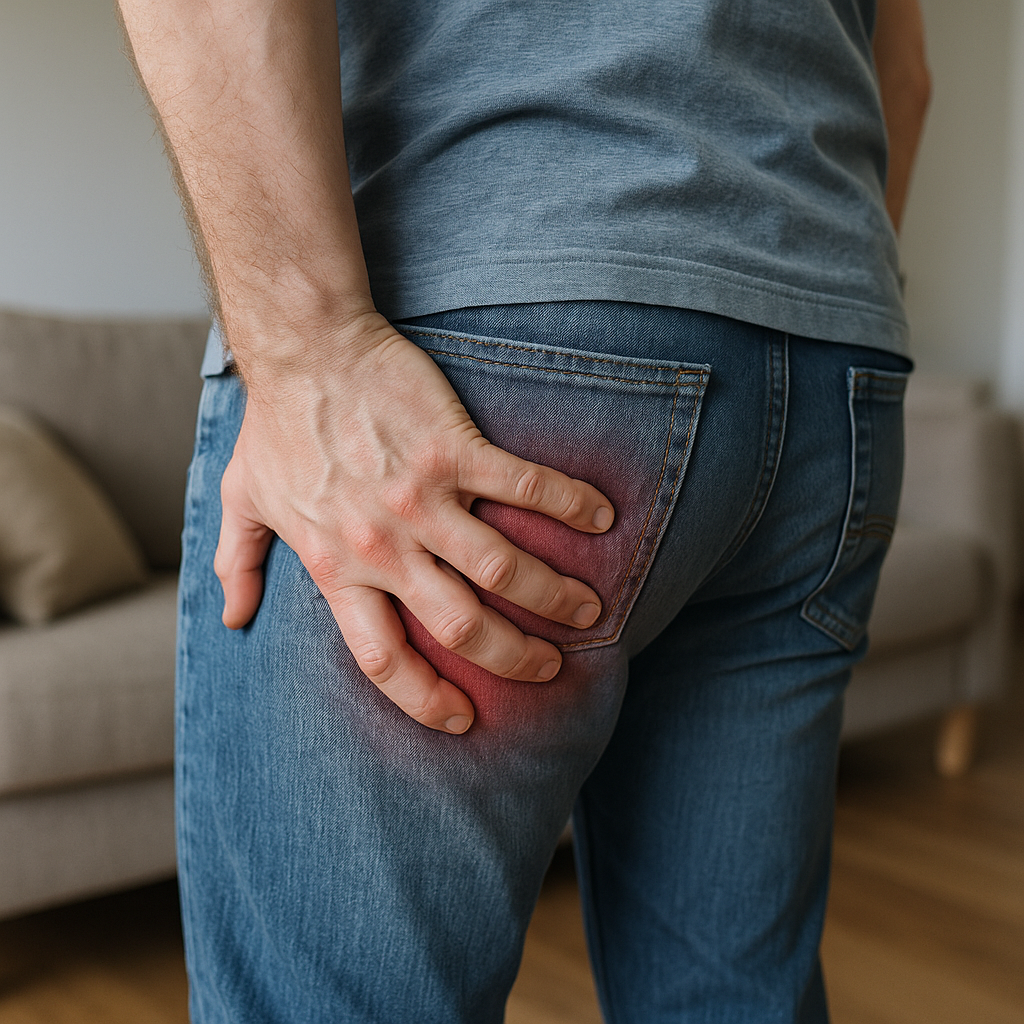 Discover the Hidden Signs of a Buttock Strain You Shouldn't Ignore - Illustration