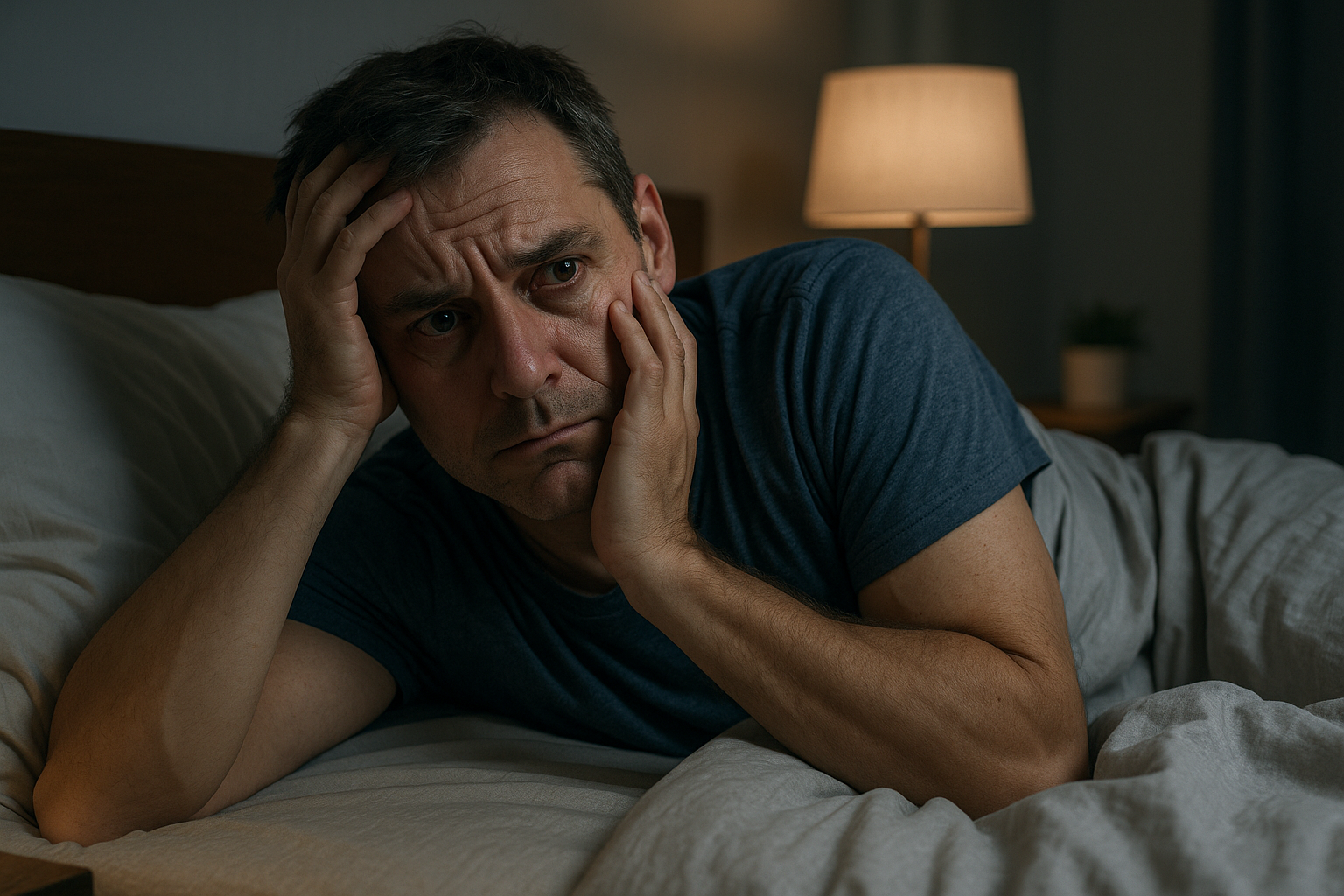 Unlock restful nights: discover how to beat insomnia naturally - Illustration