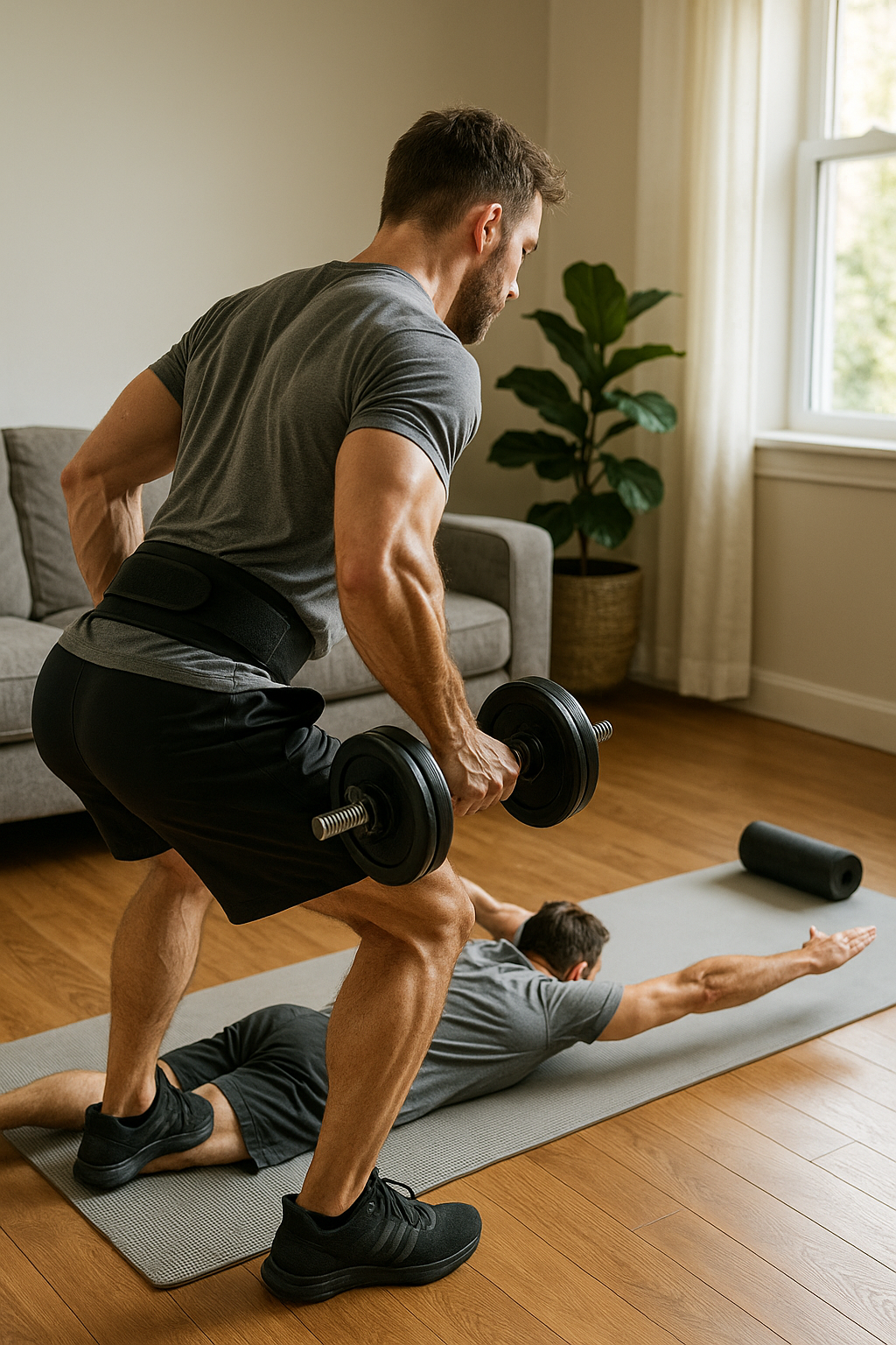 Discover Your Stronger Back: Home Workouts That Work Wonders - Illustration