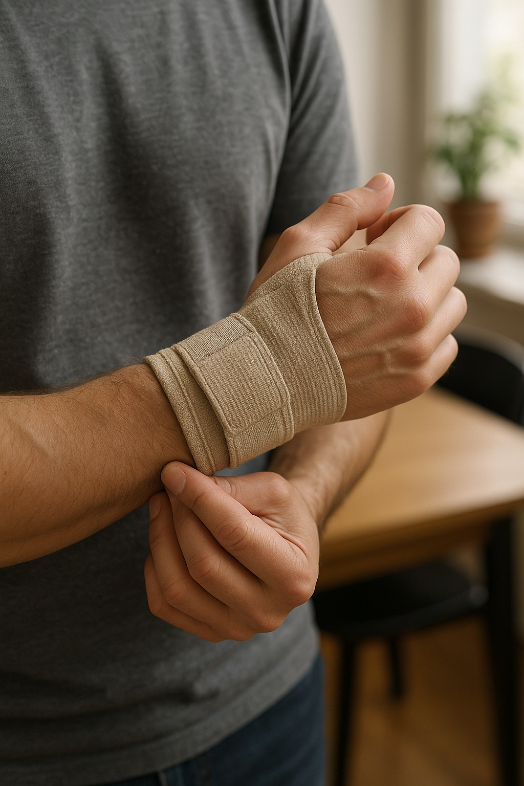 Discover the Power of Wrist Support Bandages for Pain Relief and Stability - Illustration