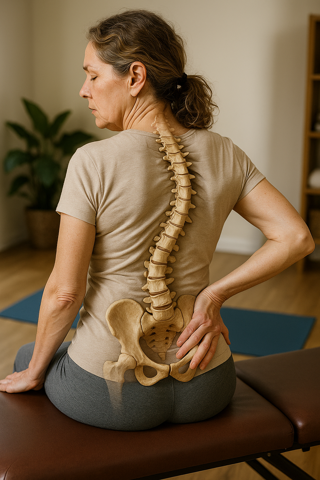 Unlock Relief: Tackling Scoliosis-Induced Hip Pain - Illustration