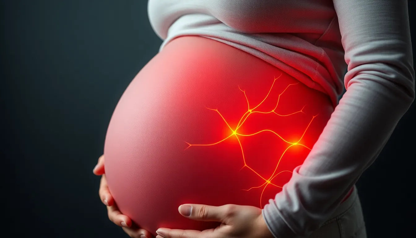 Finding Comfort: Easing Sciatic Nerve Pain During Pregnancy - Illustration