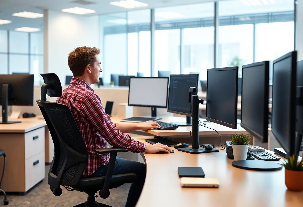 Transform Your Workspace with Essential Ergonomics Training - Illustration