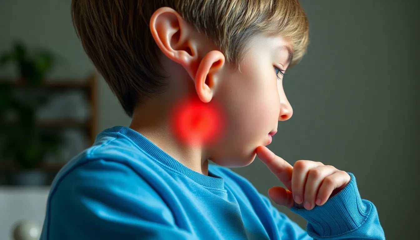 When to Worry About Your Child's Sudden Neck Strain - Illustration