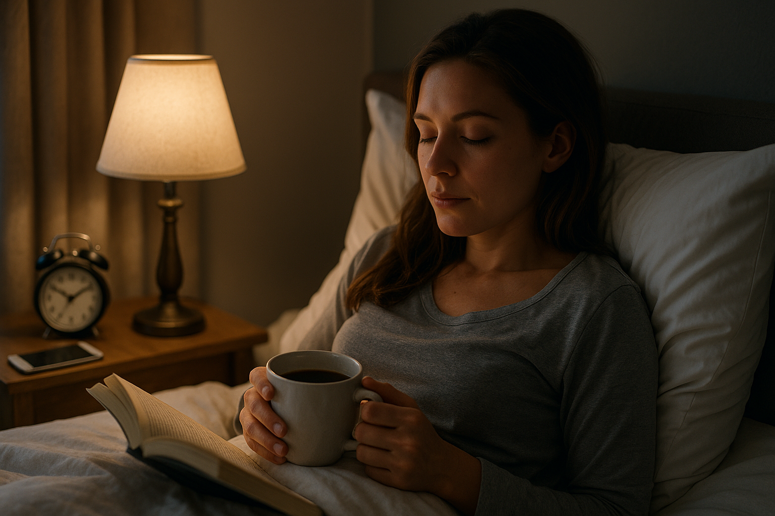 Transform your nights with healthy sleep habits - Illustration