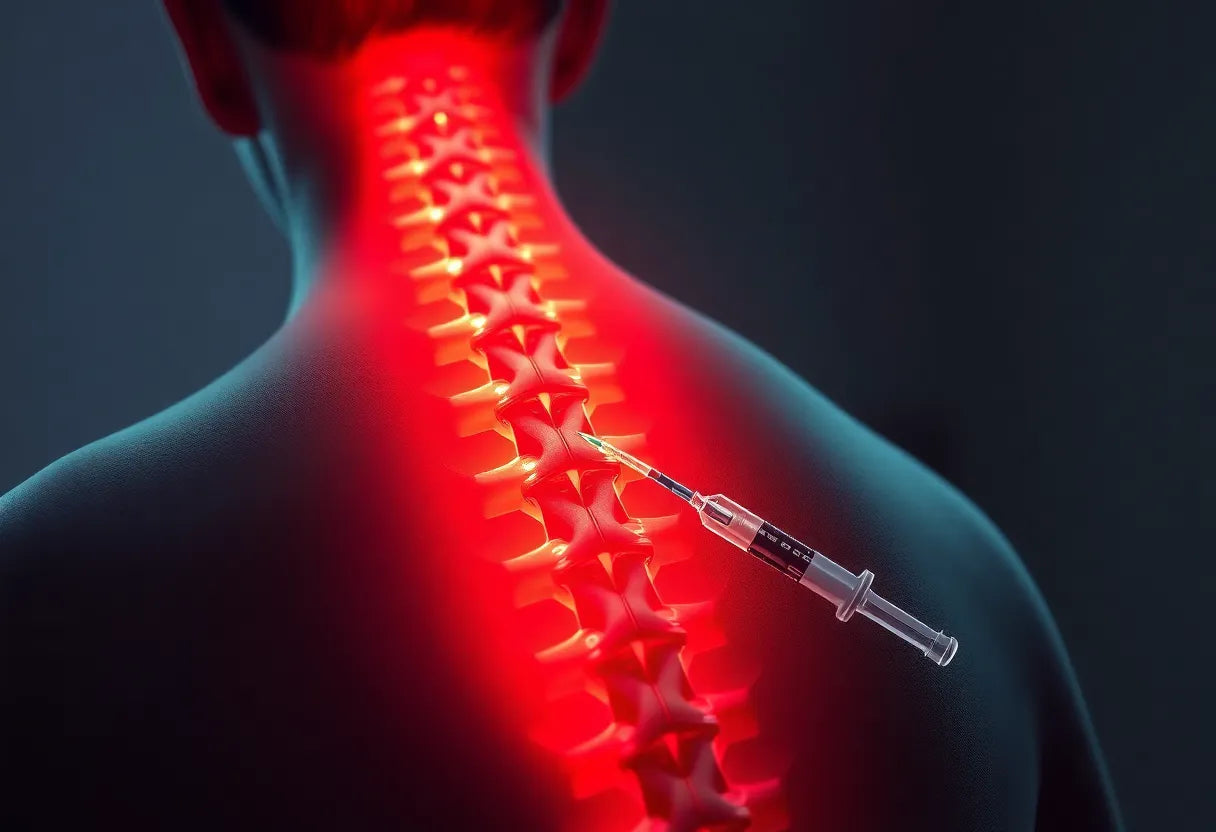 Discover the power of spinal injections for pain relief - Illustration