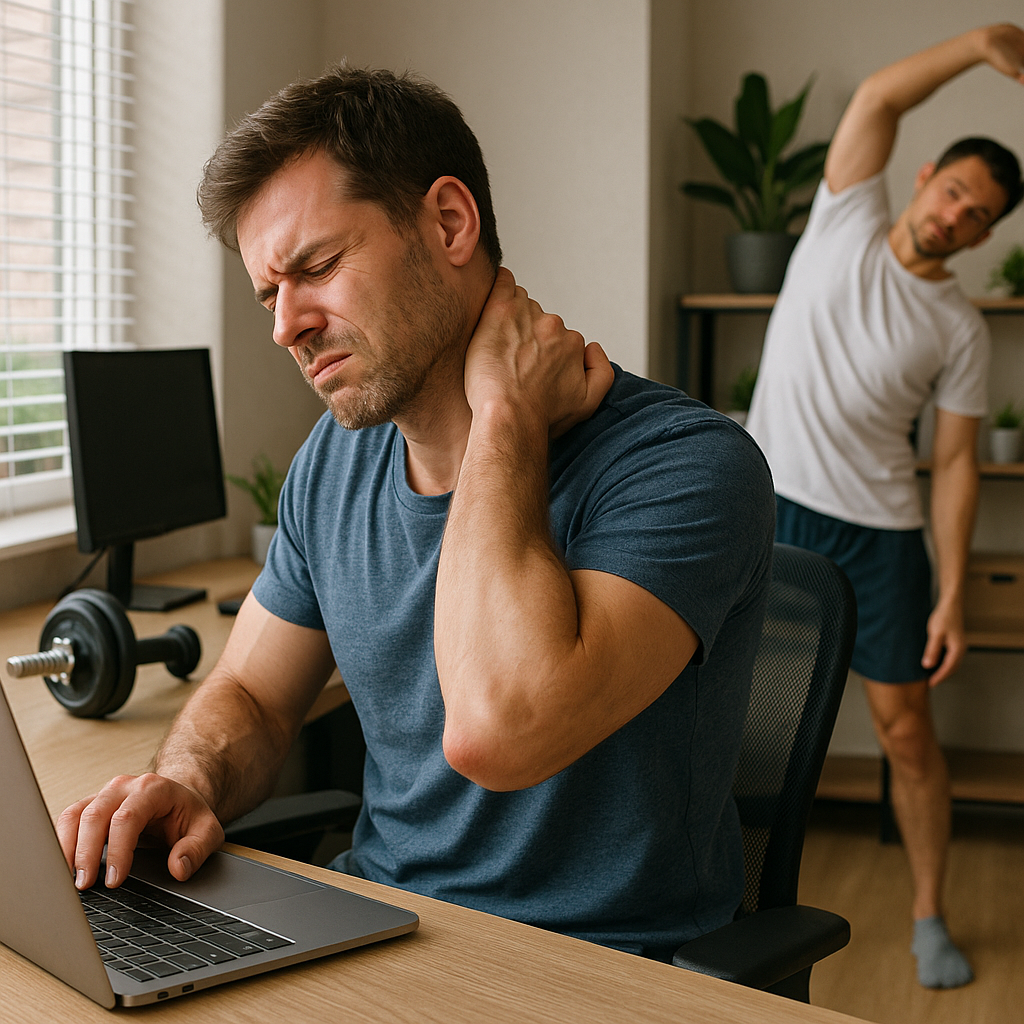 Unlock Pain-Free Days with These Neck Strain Exercises - Illustration