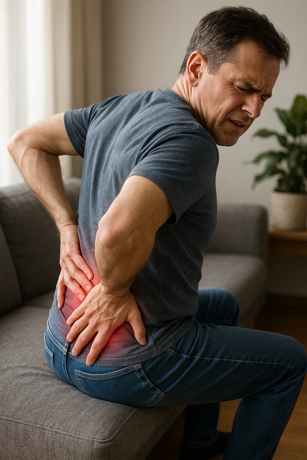 Find relief from sacrum pain with simple lifestyle changes - Illustration