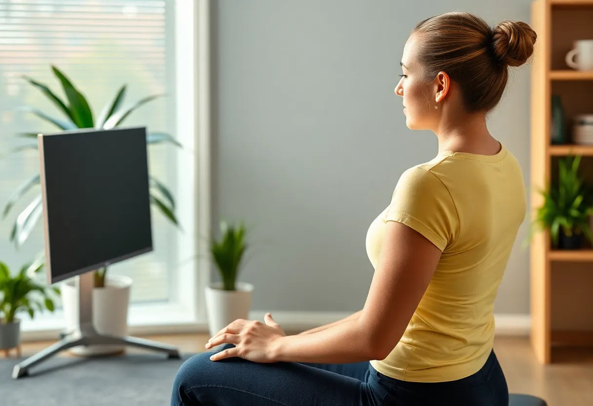 Transform Your Posture with Simple Exercises for Pain Relief - Illustration