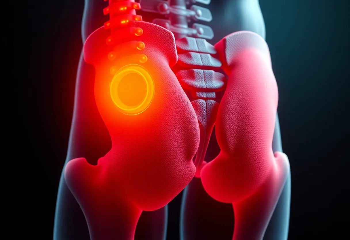 Untangle Hip Pain: Is a Herniated Disc the Culprit? - Illustration