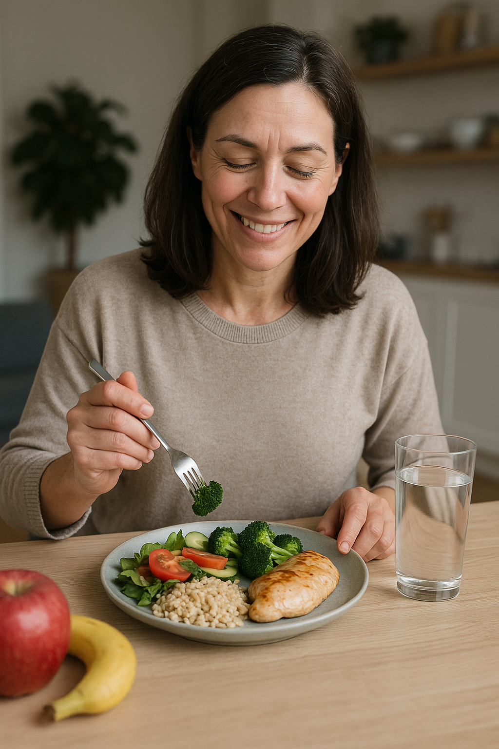 Discover the secret to a vibrant life with a healthy diet plan - Illustration